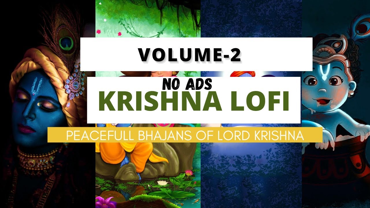 Bhakti geet but as lofi remix SlowedReverb  30 minutes of inner peace  Krishna bhajan lofi vol  2
