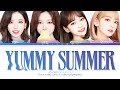 IZ*ONE "Yummy Summer" lyrics (Color Coded Eng/Rom/Kanji)