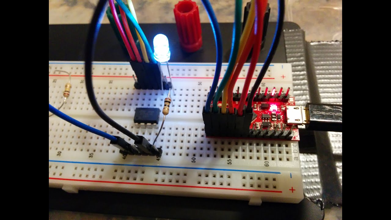 Programming AVR via Arduino Leonardo/Pro Micro - YouTube