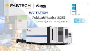 Morn Laser will Attend FABTECH Mexico 2023