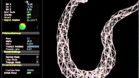 Deform tetrahedral volumes using finite element method