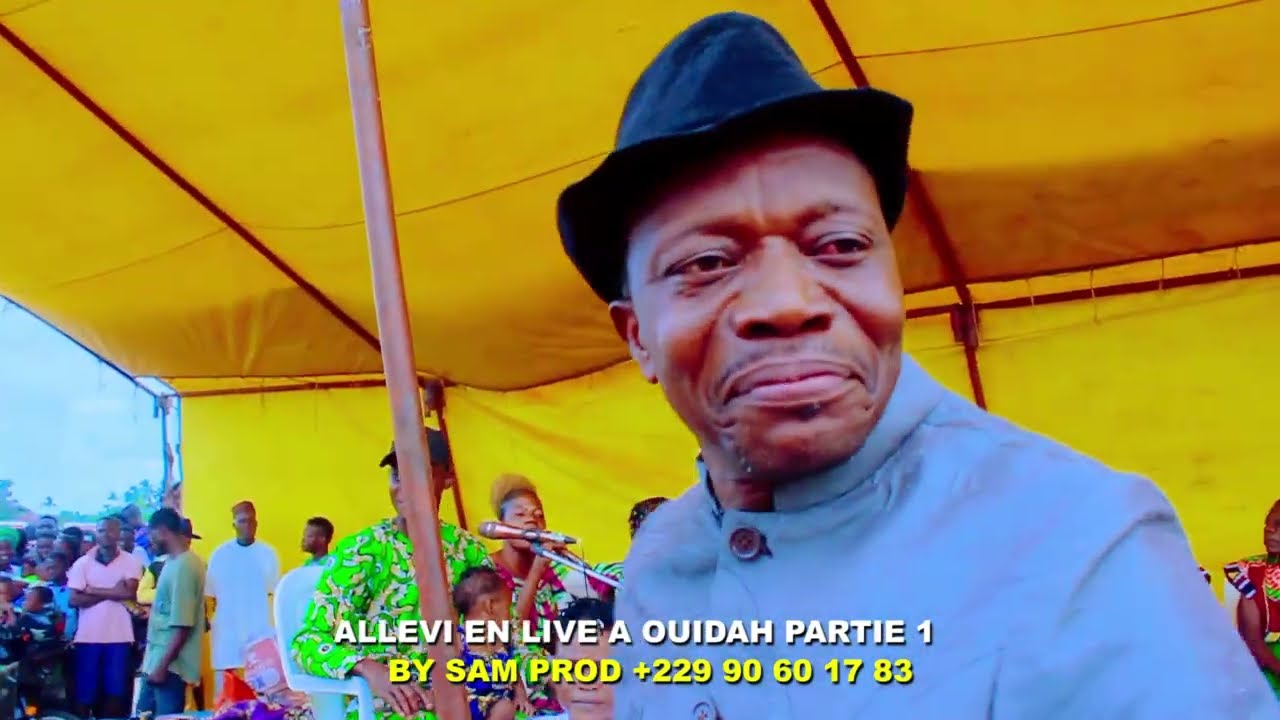 ALLEVI en performance live à OUIDAH partie 1