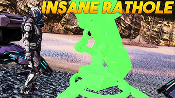 SOLO Claiming The MOST UNRAIDABLE Rathole On ARK