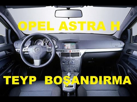 Opel Astra H Opcom Obd2 Ile Teyp Boşandırma İşlemi Nasıl Yapılır.