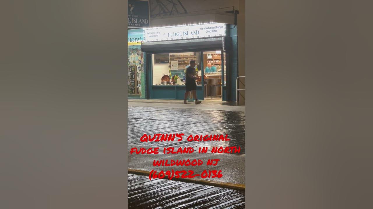 QUINN’S ORIGINAL FUDGE ISLAND ON THE NORTH WILDWOOD NJ BOARDWALK! YouTube