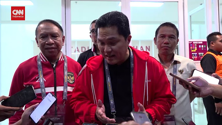 Timnas U-23 Menang 2-0, Erick Thohir: Masih Banyak Kekurangan