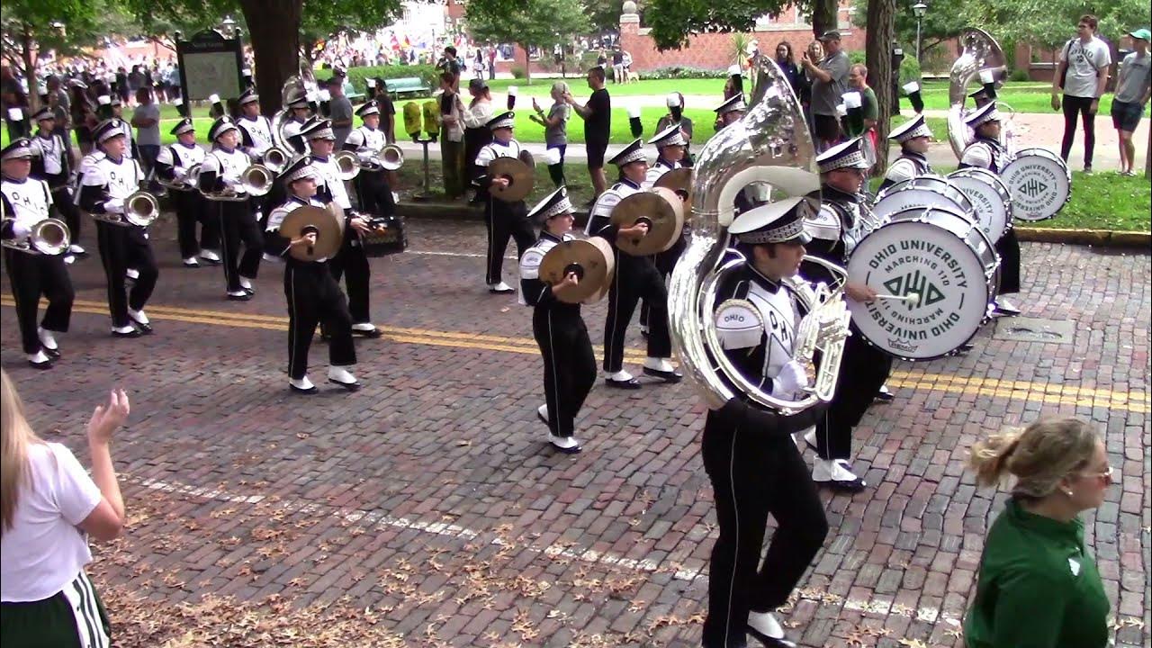Ohio University Marching 110 and Alumni Band Parade 10/9/21