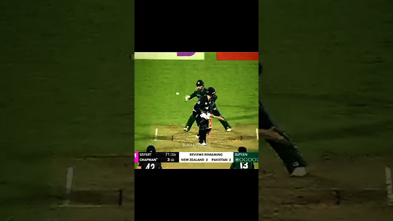 "M.HARIS KILLER STUMPING AGAINST NZ🔥💀" 
