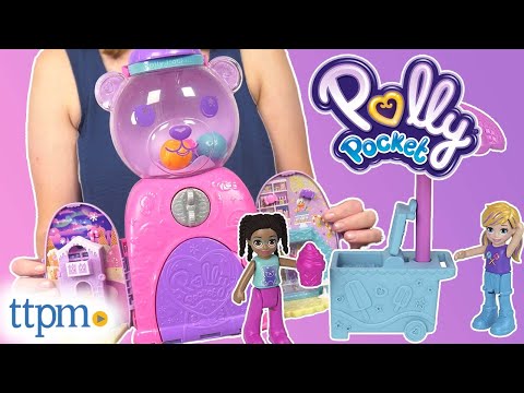 Polly Pocket Gumball Bear Playset from Mattel Review!