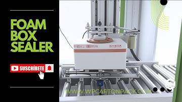 WIN-WIN PACK Adaptive Foam Box Carton Sealer with Automatic Size Adjustment | Foam Sealer