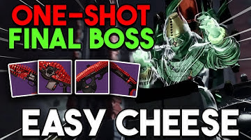 How to INSTANTLY Kill Final Boss in Sundered Doctrine - Destiny 2 Cheese