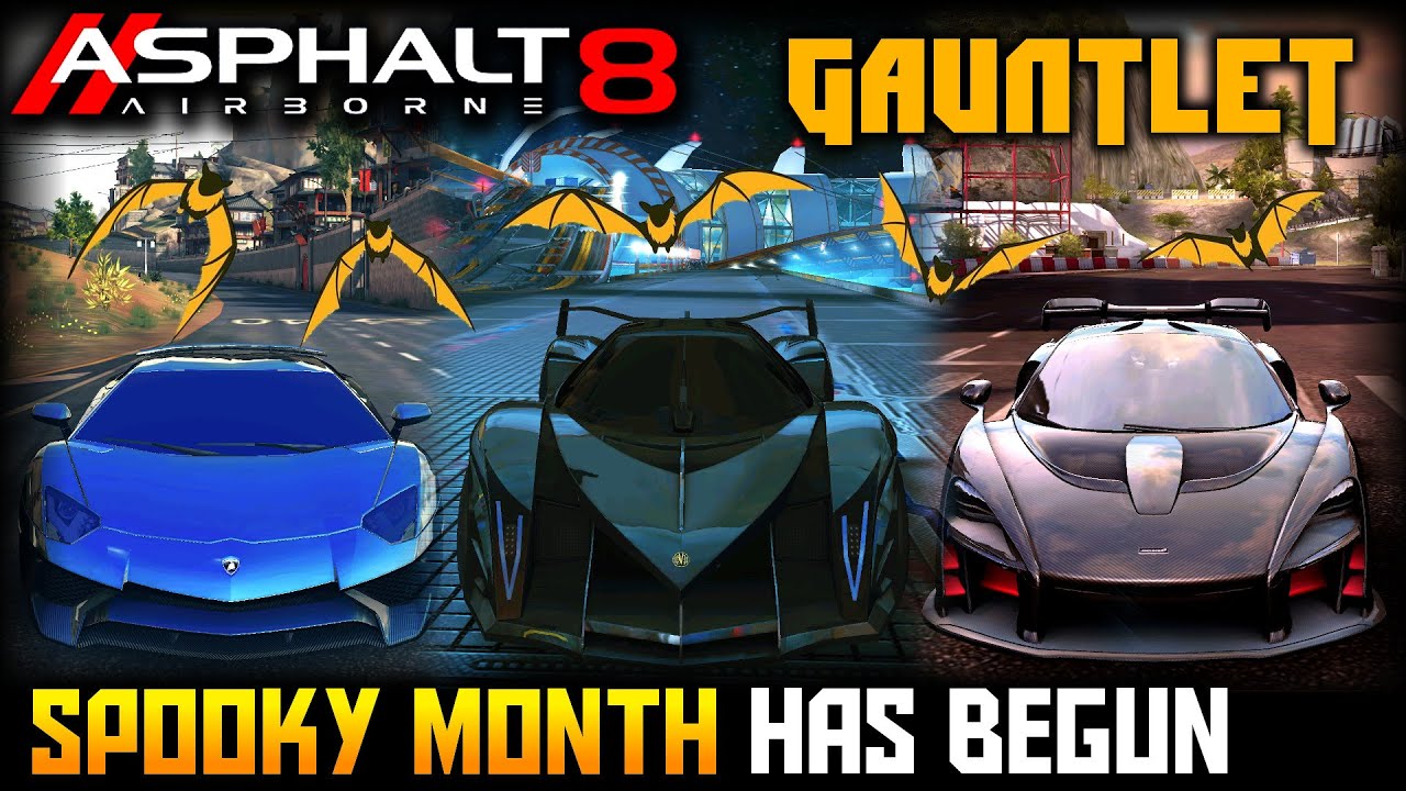 Spooky 𝐆𝐀𝐔𝐍𝐓𝐋𝐄𝐓 𝐓𝐄𝐀𝐌 #1: Let the Bats Fly!! (Asphalt 8