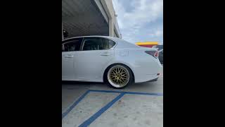 Mafiamotorsports Gs350 Fsport Bagged On Airlift Laced With Work Vs-