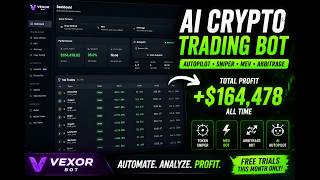 Vexor Bot | AI Crypto Trading Bot – Autopilot, Sniper, MEV & Arbitrage