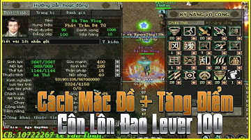 Chia Sẽ Cách Lên Đồ 5 Hành Cách Tăng Điểm Côn Lôn Đao Cấp 100 Chém 500 Mạng Trong Tống Kim -Võ Lâm 1