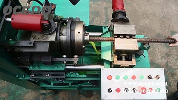 Full Auto Rebar End Upset Forging Machine  And Cutting Machine