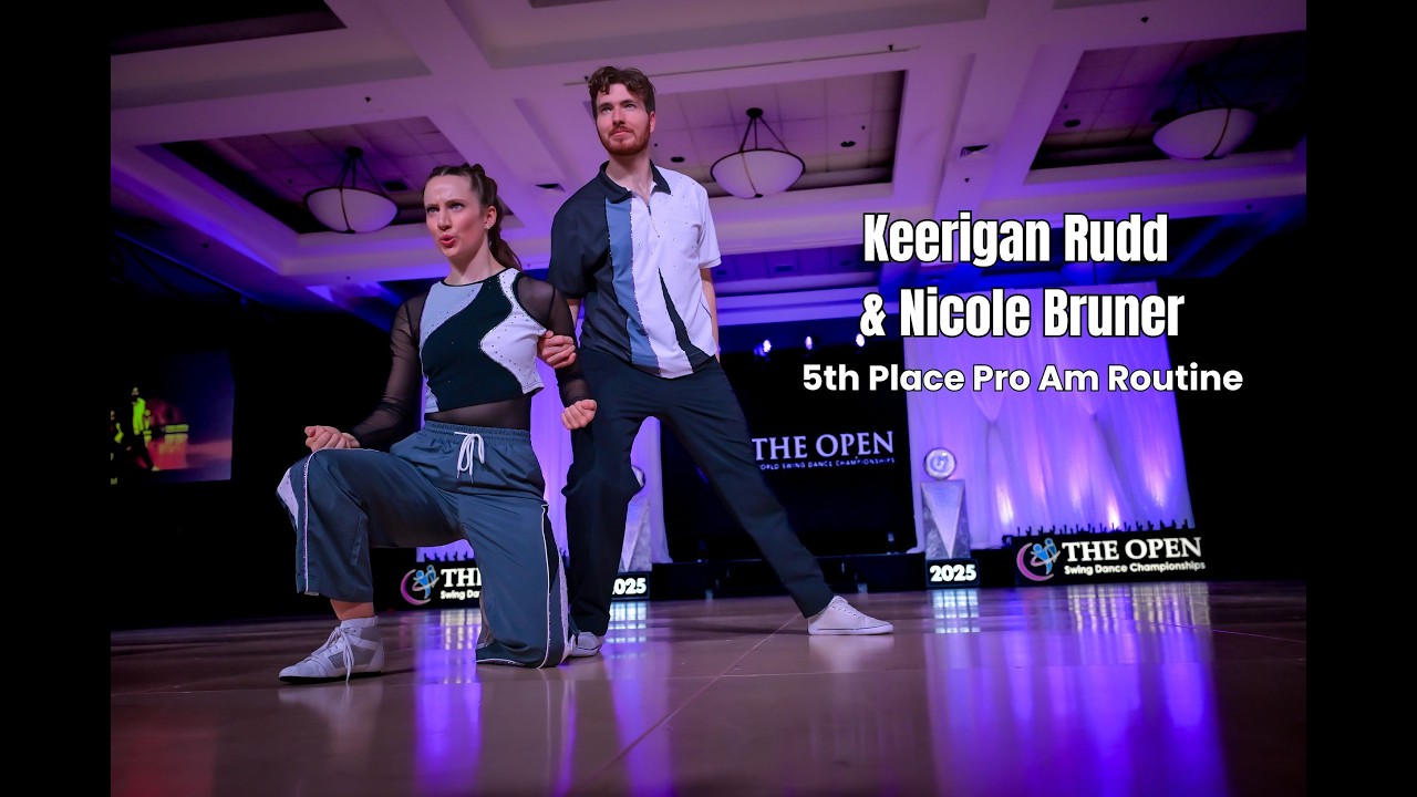 Keerigan Rudd and Nicole Bruner | 5th Place Pro Am Routine | The Open Swing Dance Championships 2025