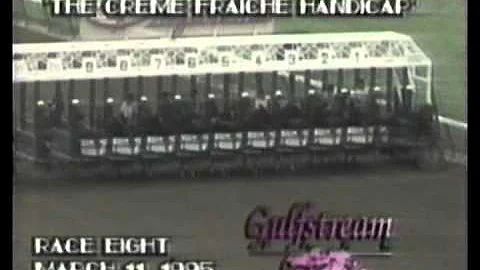 1995 Florida Derby Day & Jerry Bailey's Record Set...