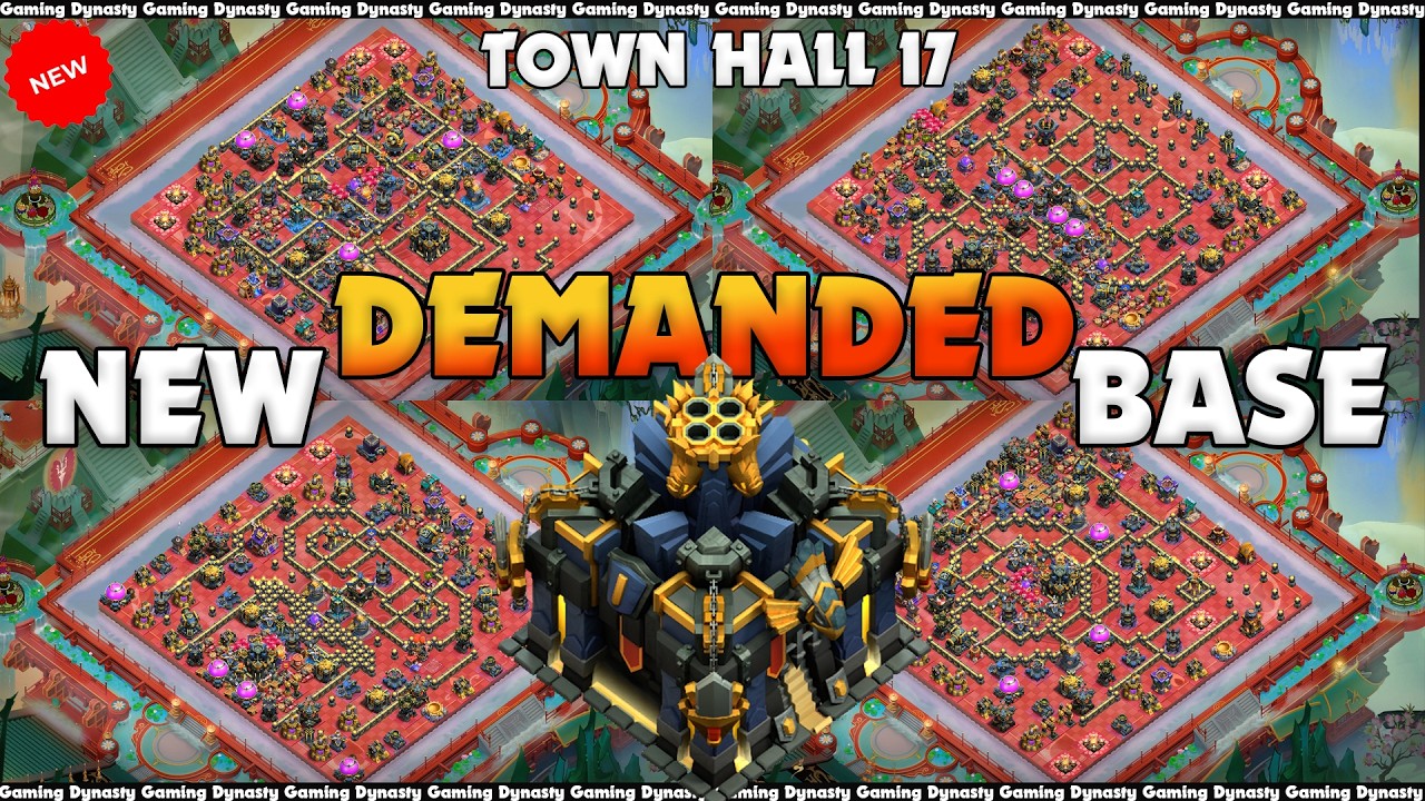 NEW TOP 10 BEST Town Hall 17 (TH17) Base Layout + Copy Link 2025 | TH17 WAR BASE | Clash of Clans