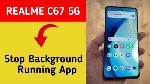 How to turn off background running app,Realme C67 5G me auto launch app Kaise off Karen