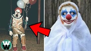 13 Scariest REAL Killer Clown Stories!