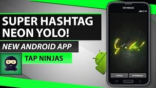 Neon Yolo Free Live Wallpaper - Android - LWP - Mobile App screenshot 4