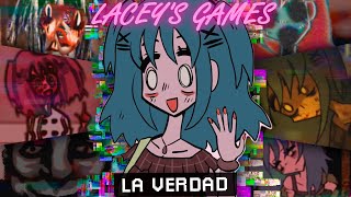 TODOS los JUEGOS DE LACEY y su OSCURA VERDAD | Lacey's Flash Games (REACCIÓN)