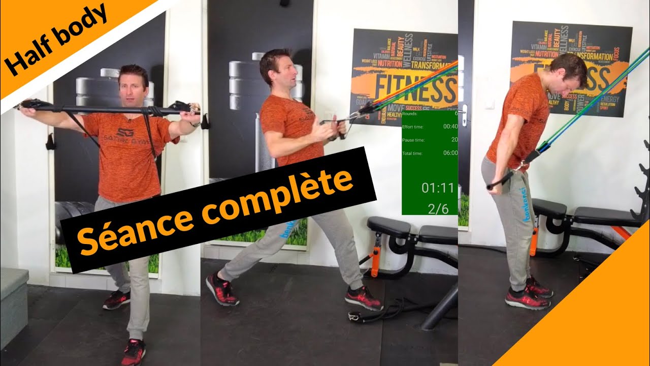 séance half body avec pack smartworkout (prise de muscle athlétique ...