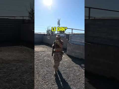 No lo intenten en cada, es mi colega!😂 #airsoft #airsoftcqb #milsim #gbb #militar #warzone