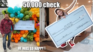 I GAVE MY DAD $50,000 ! *emotional*