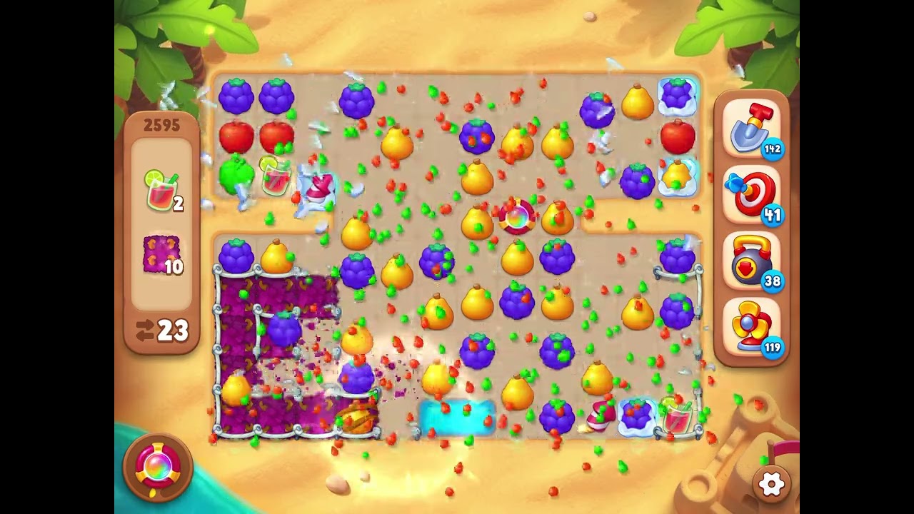 Gardenscapes Level 02595 - YouTube