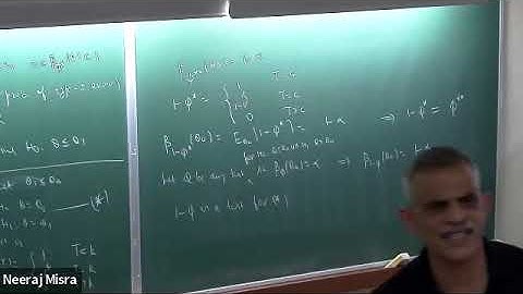 MTH418 Lecture 28: UMP Tests For One Sided Composite Hypotheses-II