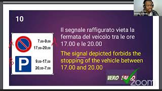 ITALIAN DRIVING QUESTIONS AND ANSWERS. QUIZ PATENTE B IN ENGLISH screenshot 4
