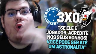 CASIMIRO REAGE: CRUZEIRO 3X0 VASCO PELO BRASILEIRÃO SÉRIE B 2022 | Cortes do Casimito