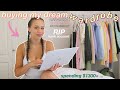 buying my DREAM wardrobe! online shop with me♡ (things i never thought i'd buy - pinterest inspired)