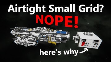 Small Grid Door Airtightness Bug: Space Engineers
