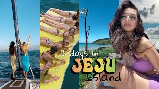 [ENG] 2 days in JEJU ISLAND Vlog | 2 дня на острове Чеджу. Моделинг. Тусовка с корейцами