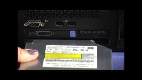 IBM System x 3750 M4 Installing the CD/DVD Drive