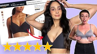We Try Top-Rated Bras on Amazon