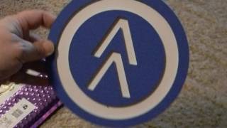 AA Atariage sign unboxing