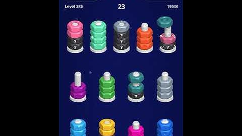Sort Nuts Level 381 - 390 Walkthrough | PuzzleChallenge ✔️