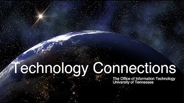 Technology Connections: Using Panopto at the University of Tennessee 1.1