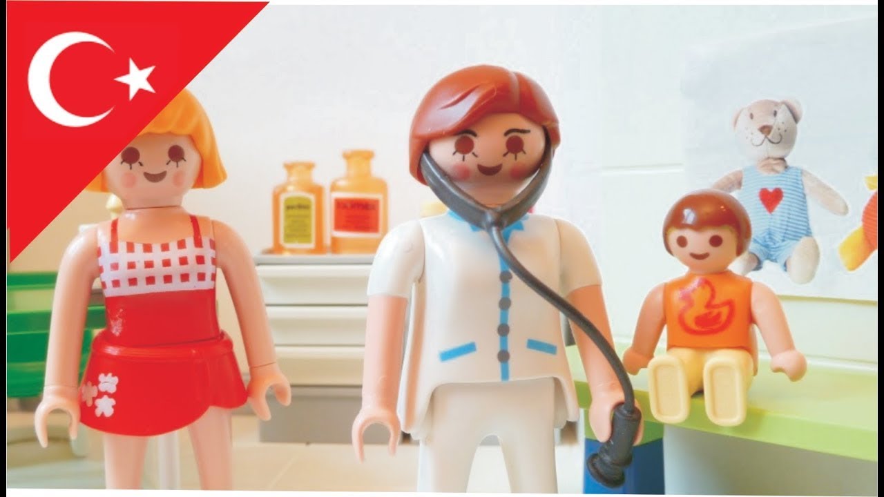 Playmobil Türkçe Elif hasta - Hauser Ailesi