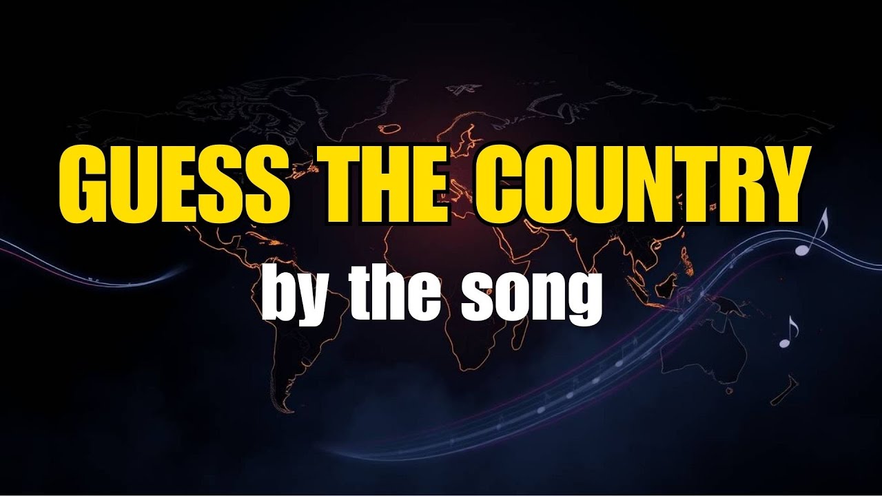 Guess the Country by the Song 🎶 | Global Music Quiz