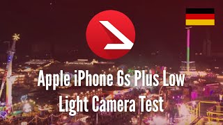 Apple iPhone 6s Plus Low Light Camera Test [4K UHD]