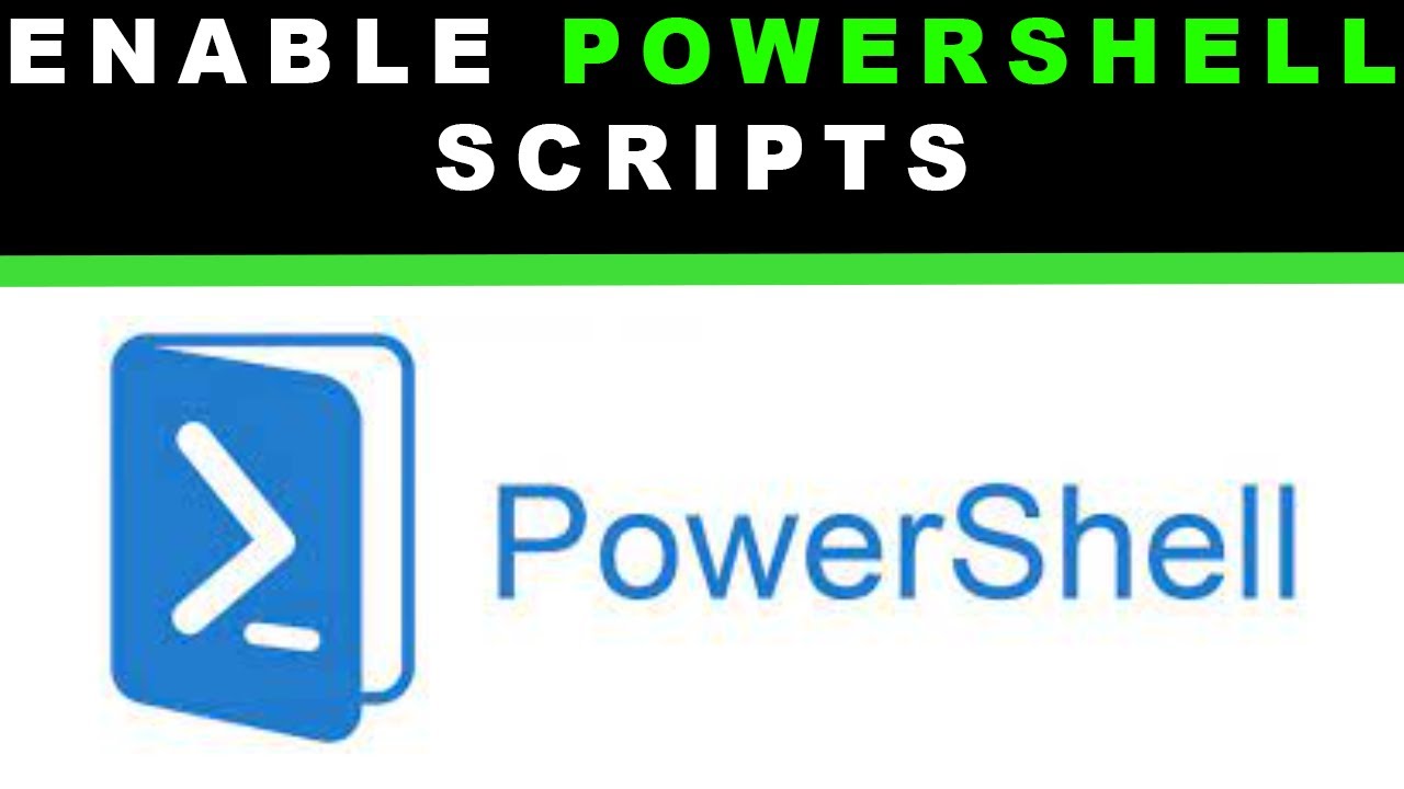 How to run PowerShell script - MCSAGURU