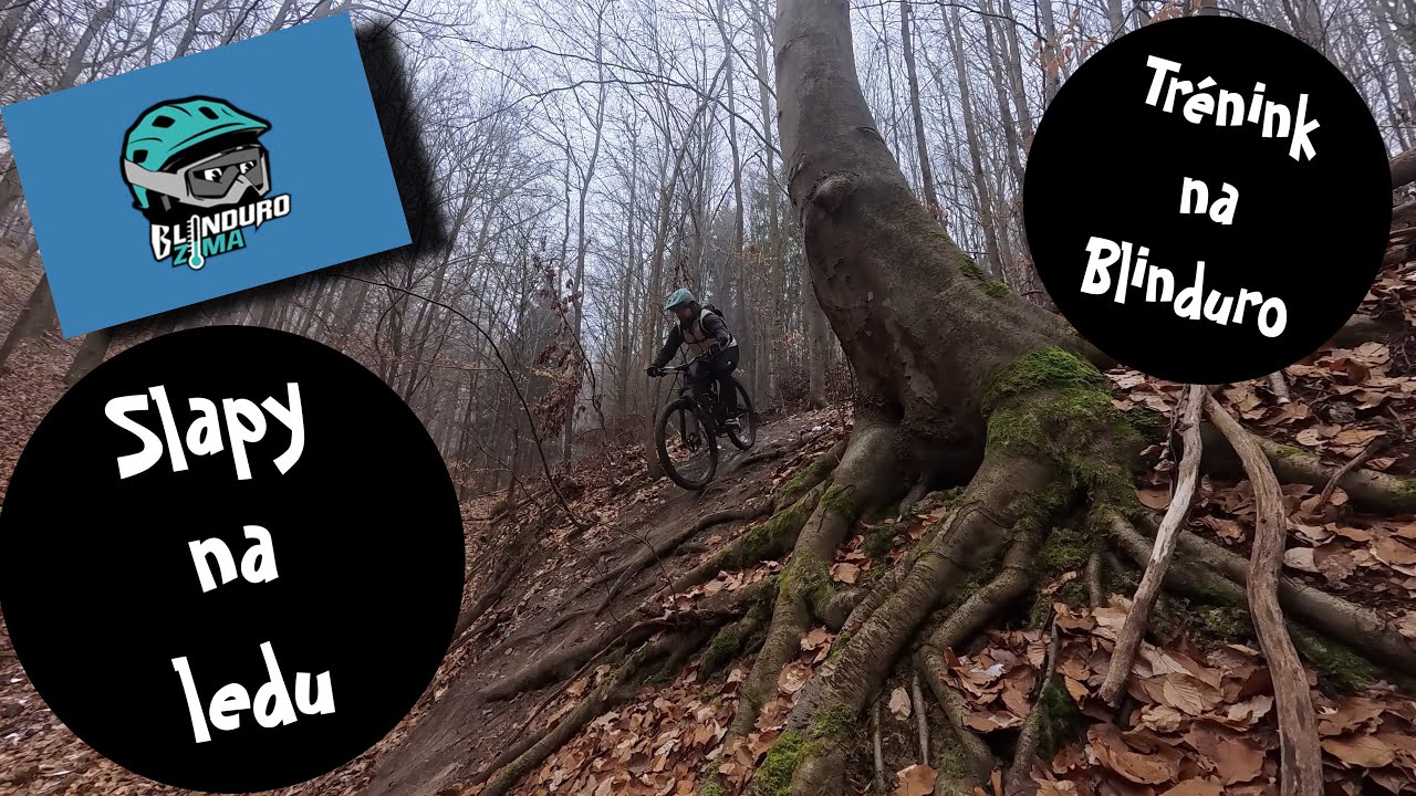 Slapy na ledu. Trénink na Blinduro