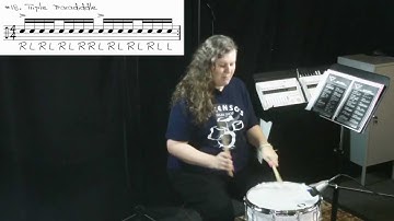 Rudiment a Day: #18. Triple Paradiddle