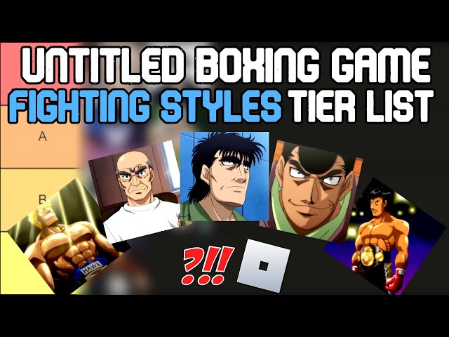 TIER LIST, Untitled Boxing Game