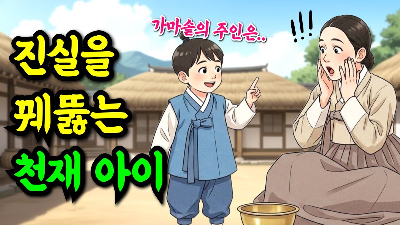 솔로몬의 지혜를 가진 꼬마 신동ㅣ야담·민담·전설·설화·고전·만담·야사·오디오북